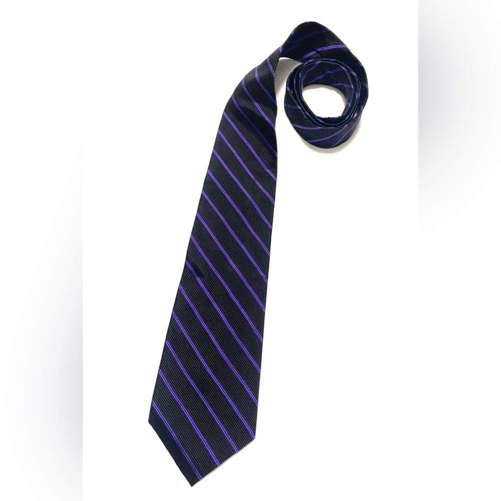Lauren Ralph Lauren Tie Black and Purple